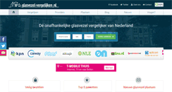 Desktop Screenshot of glasvezel-vergelijken.nl